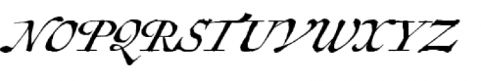 Antiquarian Scribe Font UPPERCASE