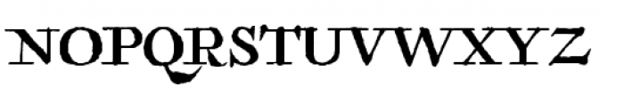 Antiquarian Font UPPERCASE