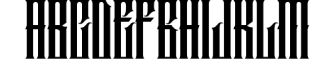 ANTHEMS Blackletter Font UPPERCASE