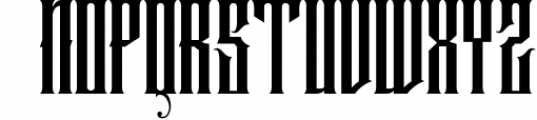 ANTHEMS Blackletter Font UPPERCASE