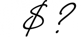 Anastacia Signature Font 1 Font OTHER CHARS