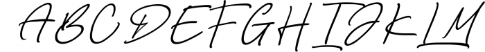 Anastacia Signature Font 1 Font UPPERCASE