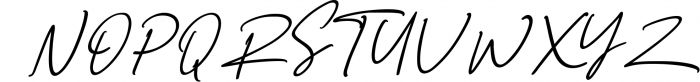 Anastacia Signature Font 1 Font UPPERCASE