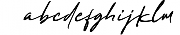 Anastacia Signature Font 1 Font LOWERCASE