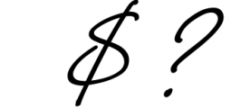 Anastacia Signature Font 2 Font OTHER CHARS