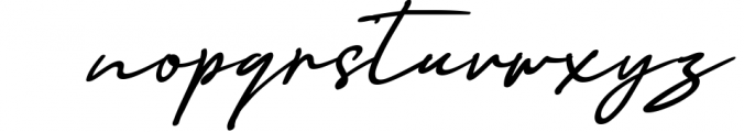 Anastacia Signature Font 2 Font LOWERCASE