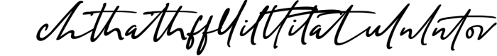 Anastacia Signature Font Font UPPERCASE