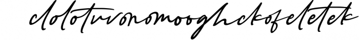 Anastacia Signature Font Font LOWERCASE