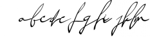 Anastasiya Elegant Signature Font Font LOWERCASE