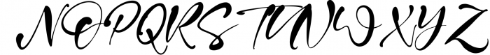 Anasteziya - Calligraphy Font Font UPPERCASE