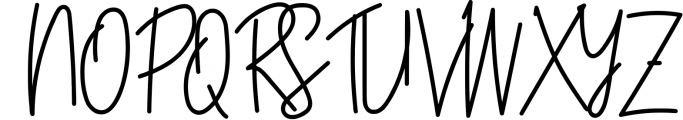 Anatonym - Script Font Font UPPERCASE