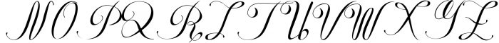 Anaya script 1 Font UPPERCASE