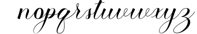 Anaya script 1 Font LOWERCASE