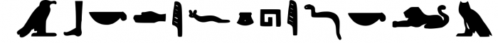 Ancient Languages Typeface Bundle Font UPPERCASE
