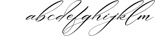 Andaeni - Modern Calligraphy Font 1 Font LOWERCASE