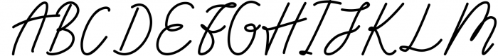 Andalusia -  Handwritten Font Font UPPERCASE