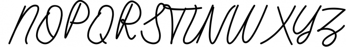 Andalusia -  Handwritten Font Font UPPERCASE