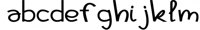 Andrao Font LOWERCASE