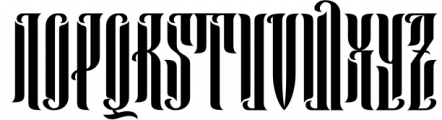 Anehena Typeface 1 Font UPPERCASE
