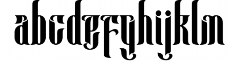 Anehena Typeface 1 Font LOWERCASE