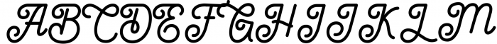 Anelka Fambuya - Monoline Retro Script Font Font UPPERCASE