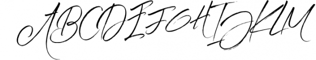 Angelic Brush & SVG Font Font UPPERCASE