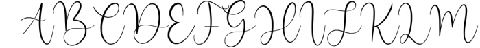 Angelic Matilda Beautiful Modern Calligraphy Font Font UPPERCASE