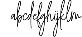 Angelica Jealous | Monoline Style Font LOWERCASE