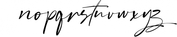 Angelinas Signature Font LOWERCASE