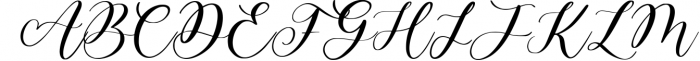 Angelinea Elegant Calligraphy Font Font UPPERCASE