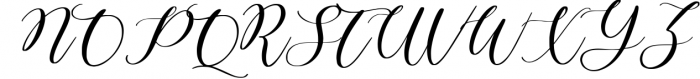 Angelinea Elegant Calligraphy Font Font UPPERCASE