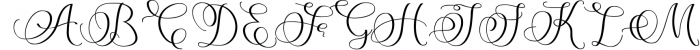 Angeliny - Calligraphy Font Font UPPERCASE