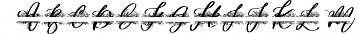 Angella Monogram Font Font LOWERCASE