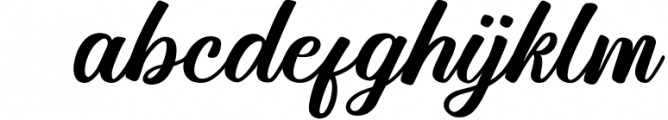 Angellya - Modern Calligraphy Font Font LOWERCASE