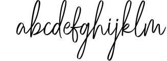 Angelyn - Handwritten Font Font LOWERCASE