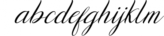 Anggun Script Font LOWERCASE