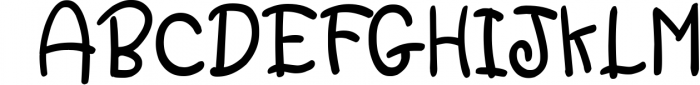 Angry Monsta - A Funny Font with doodles 1 Font UPPERCASE