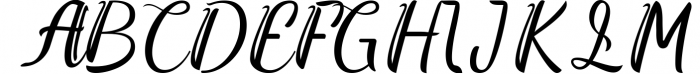 Anindilla - Modern Calligraphy Font Font UPPERCASE