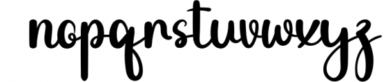 Aninditha - New Handwritten Font Font LOWERCASE