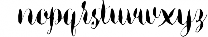 Aniston + Watercolor Font LOWERCASE