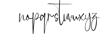 Anjany Sallentiny - Handwritten Font Font LOWERCASE
