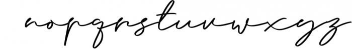 Anjel // Classy Signature 1 Font LOWERCASE