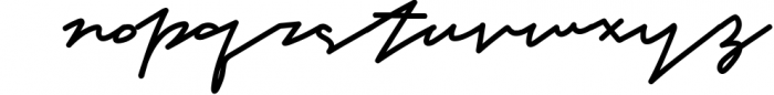 Ankara - The Realistic Signature Font LOWERCASE