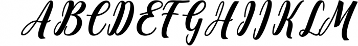 Antelope Script Font UPPERCASE
