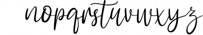 Antemy - Modern Script Font Font LOWERCASE