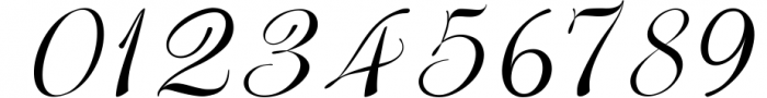 Anthena Script Font OTHER CHARS
