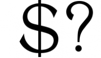Antobe - Modern Serif 1 Font OTHER CHARS