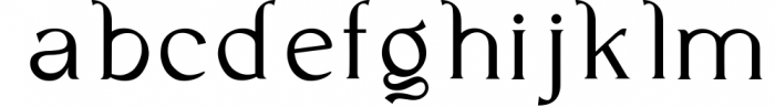 Antobe - Modern Serif 1 Font LOWERCASE