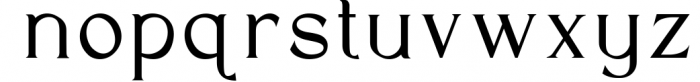 Antobe - Modern Serif 1 Font LOWERCASE