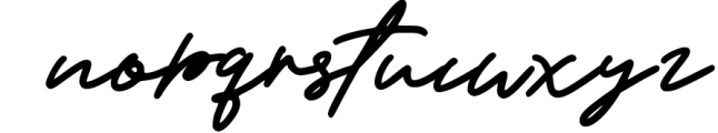 Antramyn Stylish Signature Font LOWERCASE
